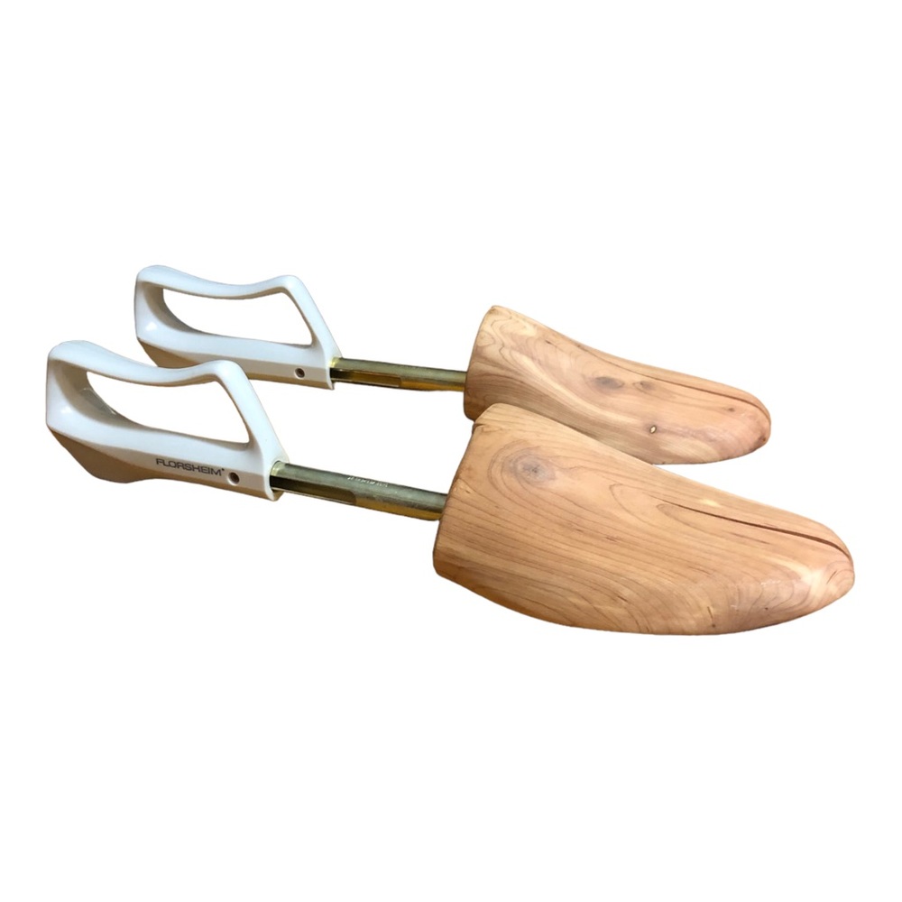 FLORSHEIM Travel Cedar Shoe Trees Size Large